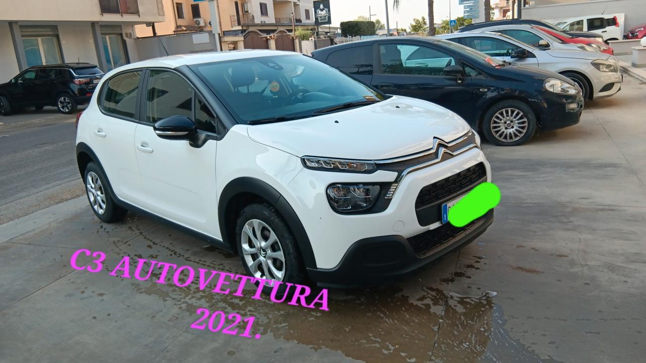 Citroen C3 AUTOVETTURA USATA 2021
