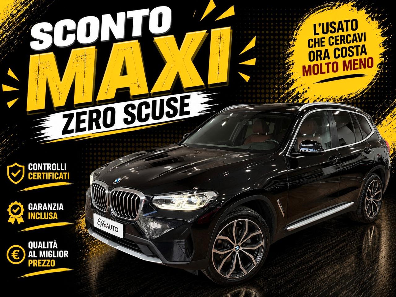 BMW X3 xDRIVE 20D 190CV MHEV Gennaio 2022