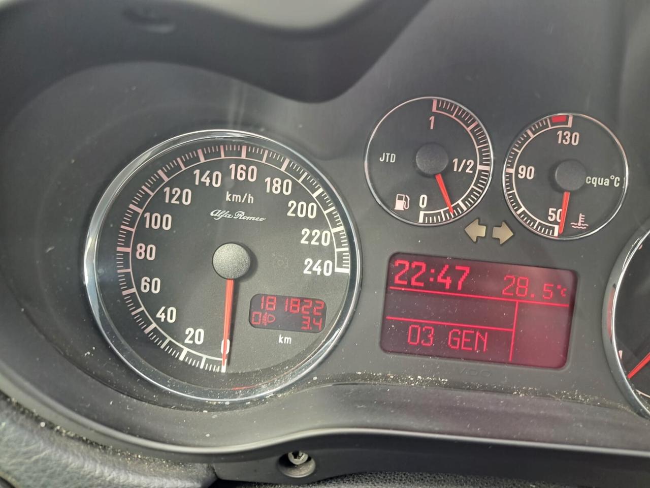 Alfa Romeo 147 1.9 JTD (120) 5 porte Progression