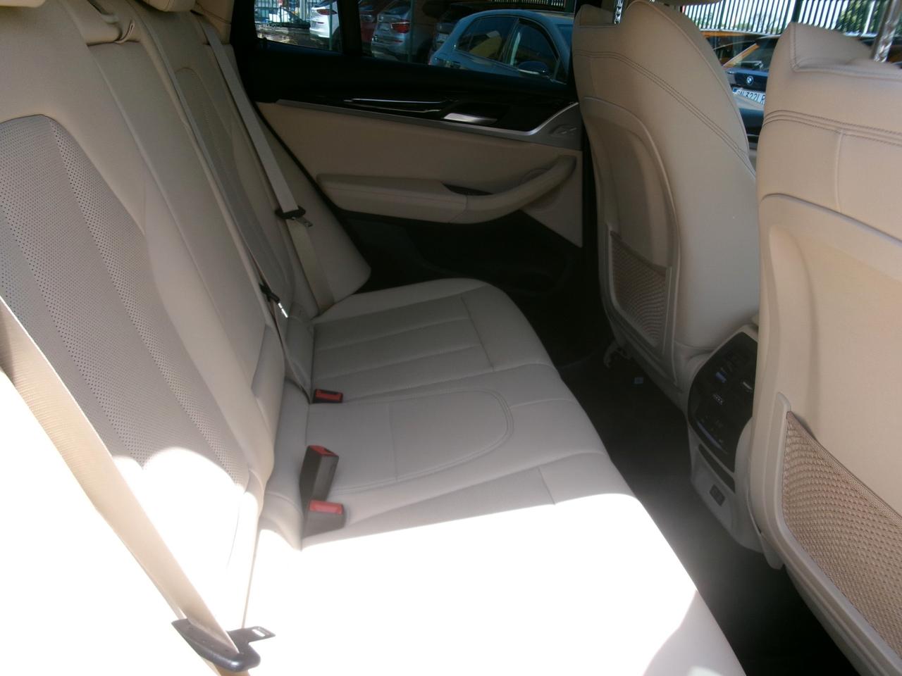 Bmw X3 XDRIVE 20d 190CV MHEV 48V X-LINE NAVI/PELLE/PDC/FULL LED 103000 KM CERTIFICATI