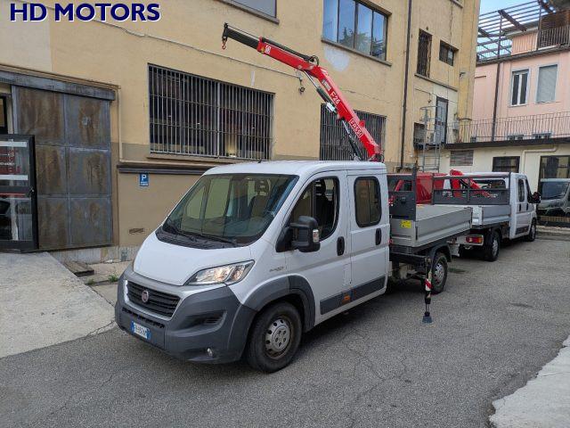 FIAT Ducato 35 2.3 MJT 130 CV maxi doppia cabina gru