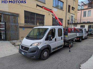 FIAT Ducato 35 2.3 MJT 130 CV maxi doppia cabina gru