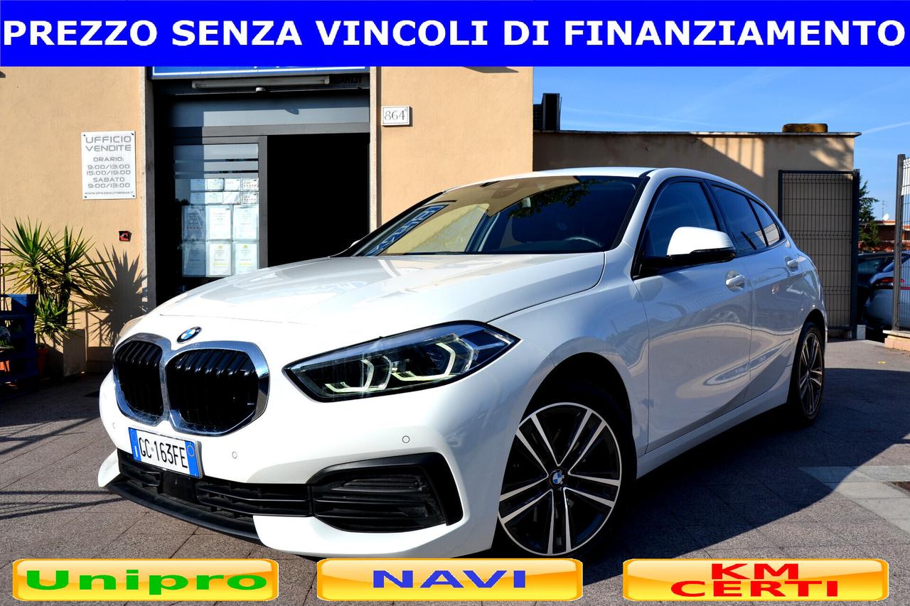 Bmw 118 D 150CV AUTO **PREZZO VERO**UNIPRO'**TAGLIANDI BMW