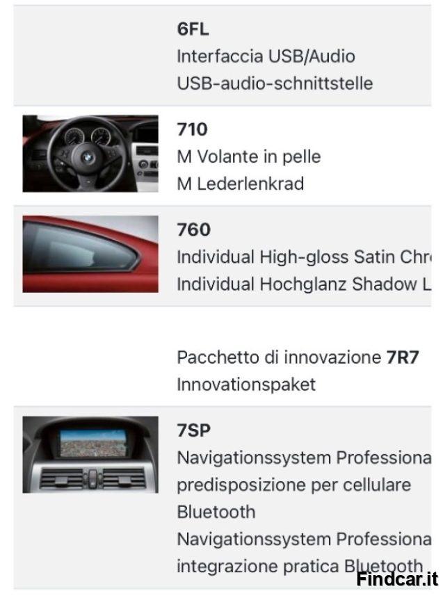 BMW 630 i 272cv Coupe LCI "CAMBIO MANUALE"