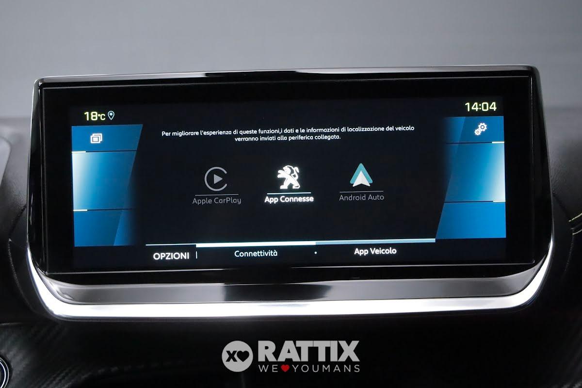 Peugeot e-2008 motore elettrico 100kW GT