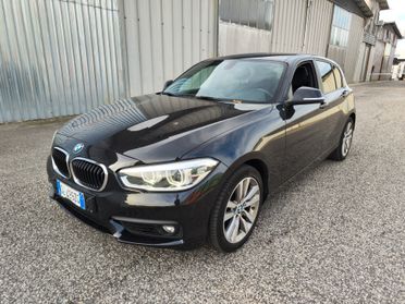 Bmw 118d 5p. Sport 150cv pelle autom telecamera post