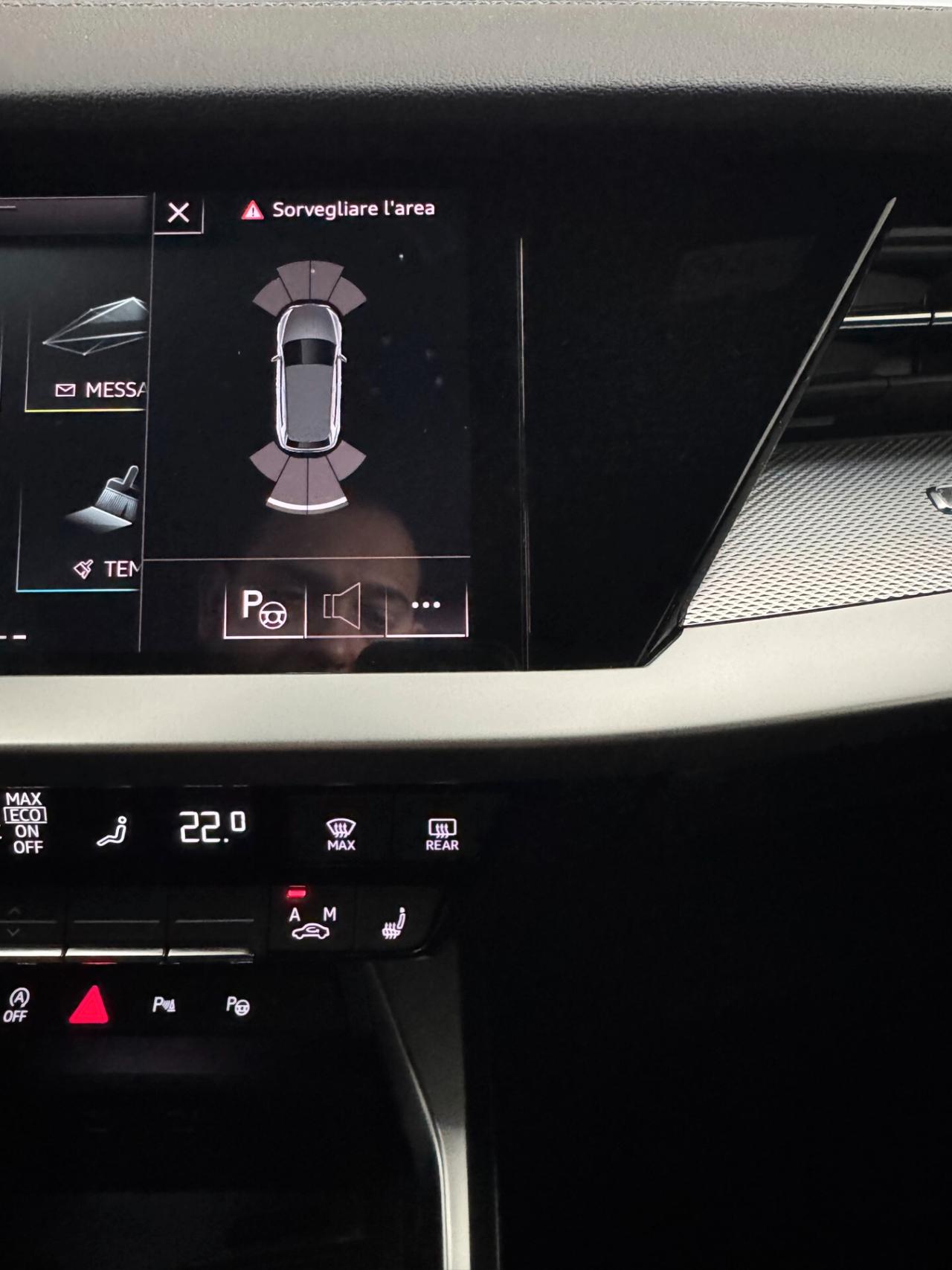 Audi A3 SPB 35 TDI S tronic line edition Identity Black GARANZIA CASA MADRE