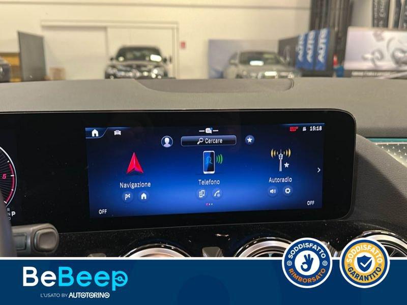 Mercedes-Benz Classe B B 180 D PROGRESSIVE ADVANCED PLUS AUTO