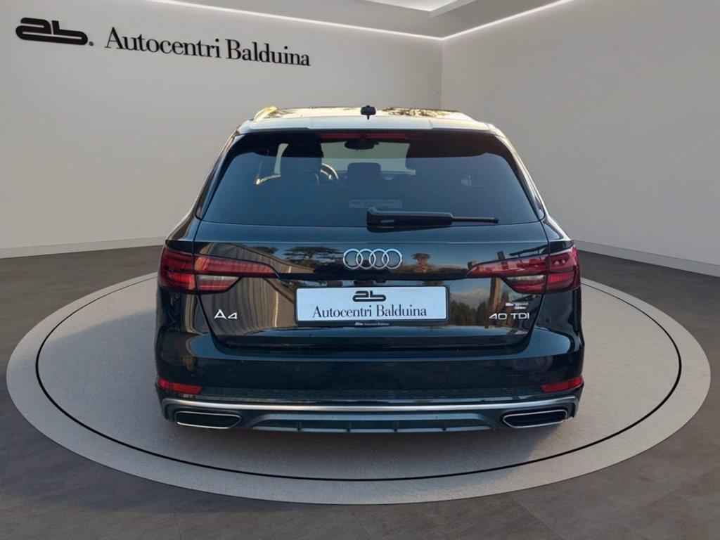 AUDI A4 avant 40 2.0 tdi business sport 190cv s-tronic my16 del 2020