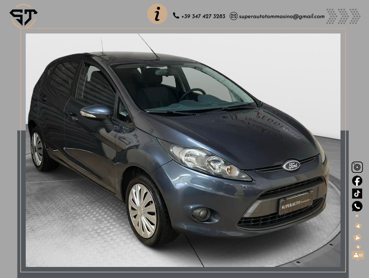 Ford Fiesta 1.2 82 CV 5 porte Titanium PERFETTA