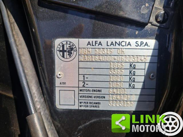 ALFA ROMEO 164 2.0i V6 turbo UNICO PROP. ISCRITTO ASI