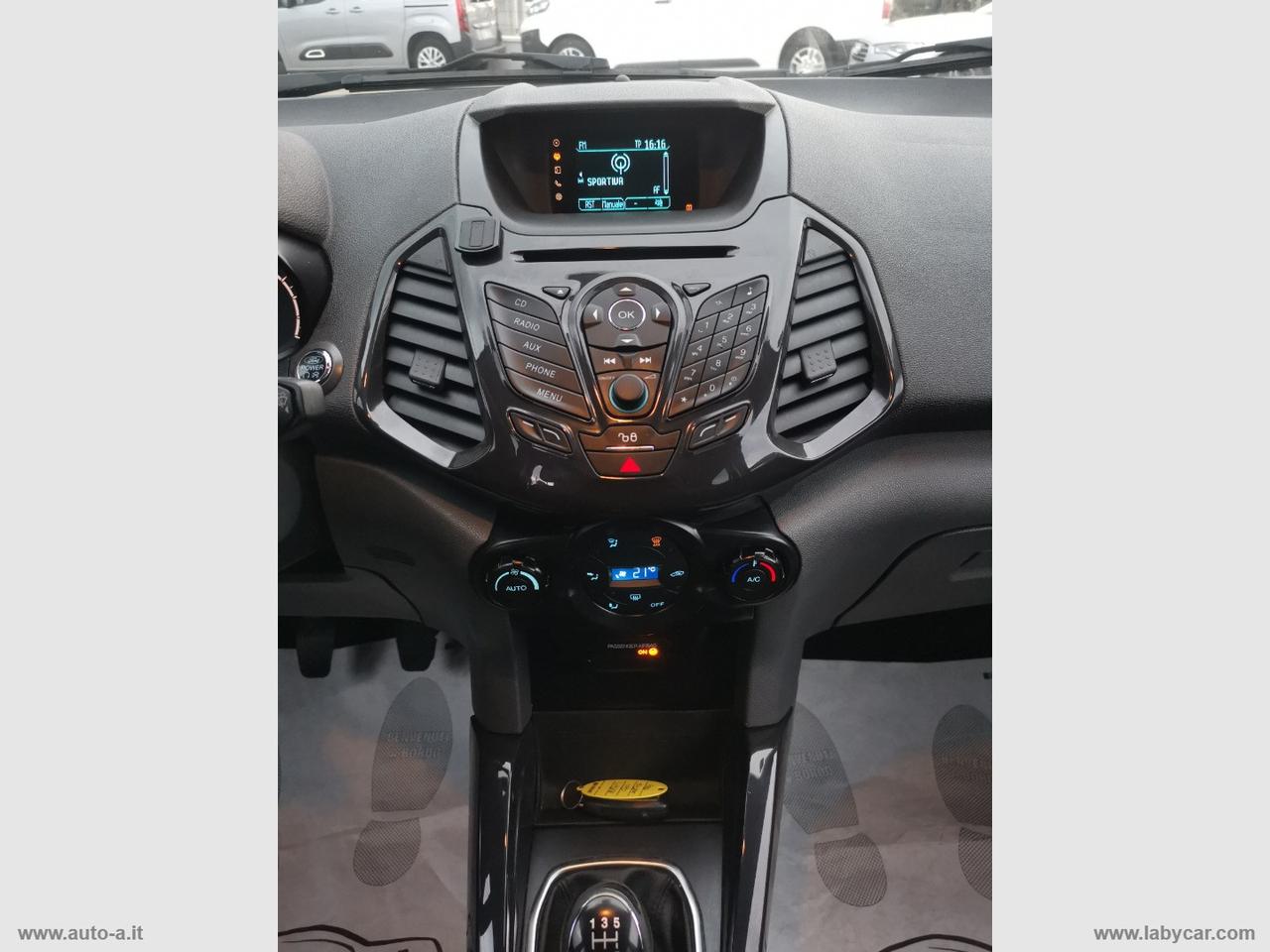 FORD EcoSport 1.5 TDCi 90 CV Titanium