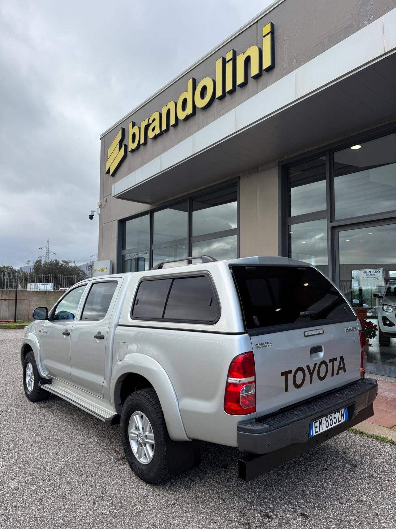 Toyota Hilux 2.5 D-4D 4WD DOPPIA CABINA my13"