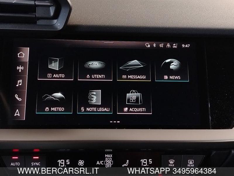 Audi A3 SPB 30 TDI *NAVI*VIRTUAL COCKPIT*AUDI SMARTPHONE INTERFACE*