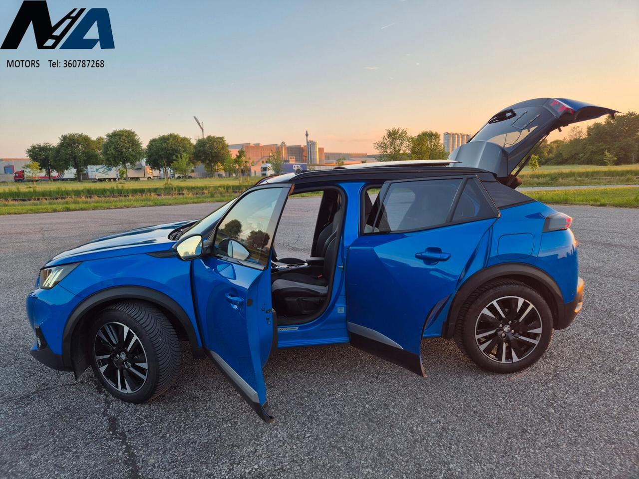 Peugeot 2008 motore elettrico 136 CV GT Line SI NEOPATENTATI