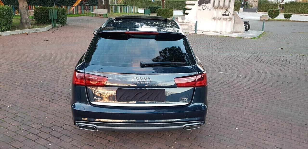 Audi A6 Avant 3.0 TDI 272 CV quattro S tronic s-line,tetto apribile,interni in pelle ghiaccio,fari led bixeno,,cerchi da 20,navigatore ,full optional