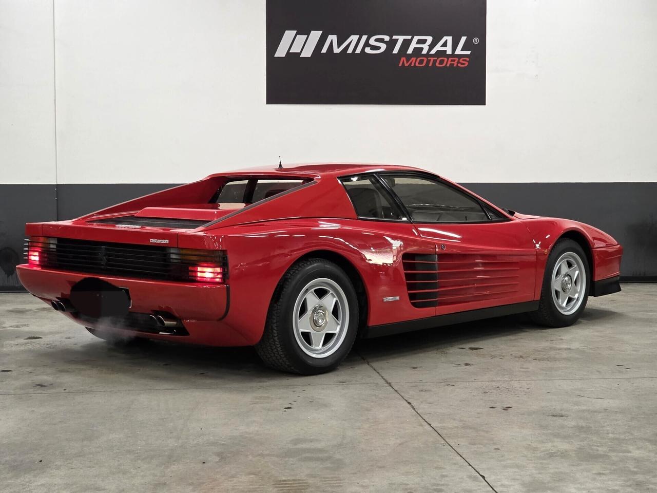 Ferrari Testarossa Monospecchio Monodado Cert. Ferrari Classiche