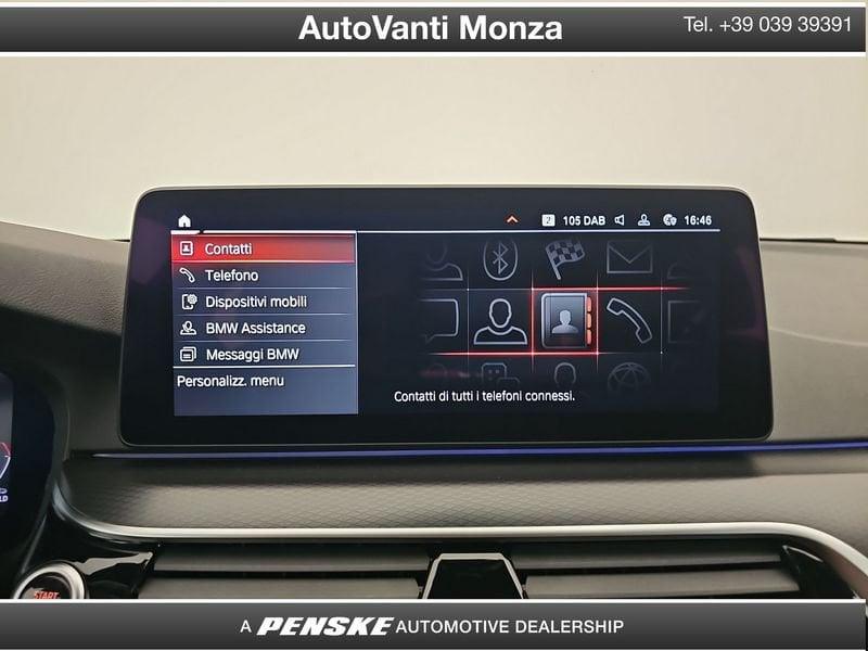 BMW Serie 5 540d 48V xDrive Touring Msport