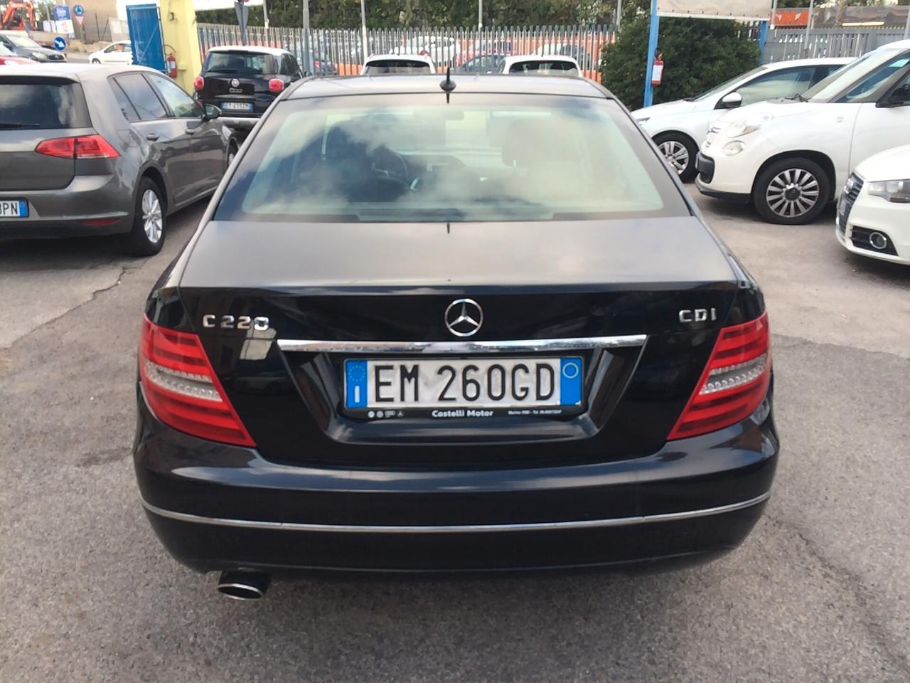 Mercedes-benz C 220 C 220 CDI BlueEFFICIENCY Avantgarde TAGLIANDATA !