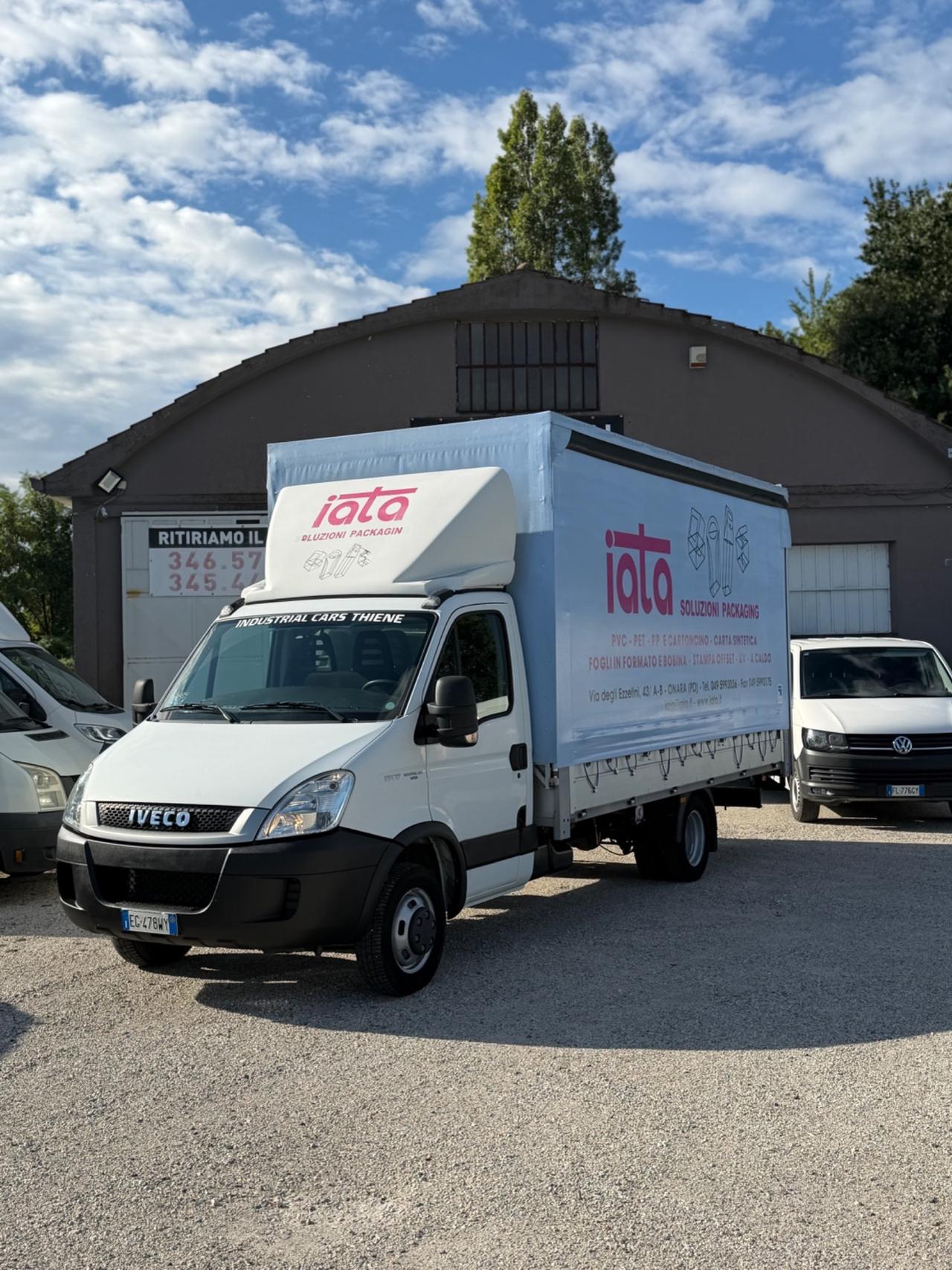 Iveco Daily centina alza abbassa sospensioni idrauliche