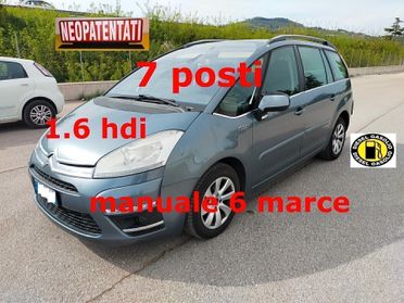 CITROEN GRAND C4 PICASSO 1.6 HDI 7 POSTI