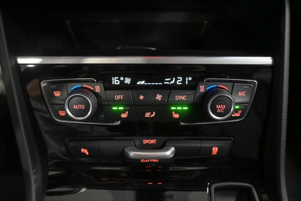 BMW 216D ACTIVE TOURER 116CV 6M. BUSINESS ADVANTAGE ( FARI LED - PELLE - CRUISE - NAVI - PARK ASSISTANT - TELECAMERA POST. )