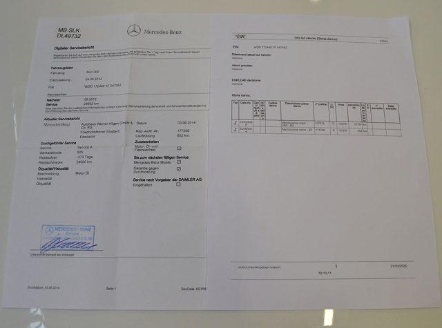 MERCEDES-BENZ SLK 200 BlueEFFICIENCY Sport Automatica " KM 15.300 "