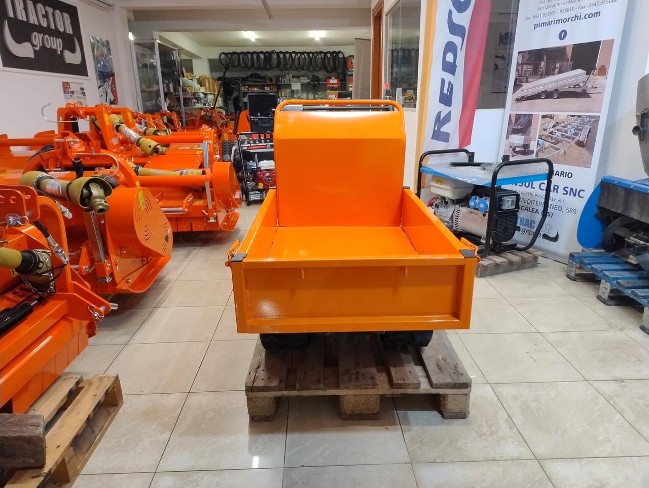 Vasta disponibilità di motocarriole e altro