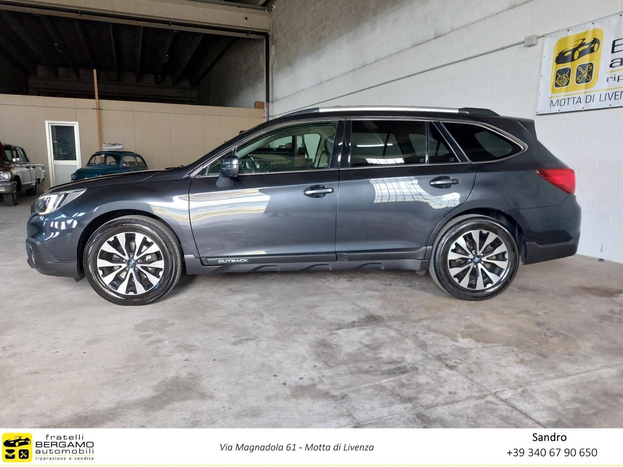 Subaru Outback 2.0d Unlimited lineartronic AWD Tettuccio