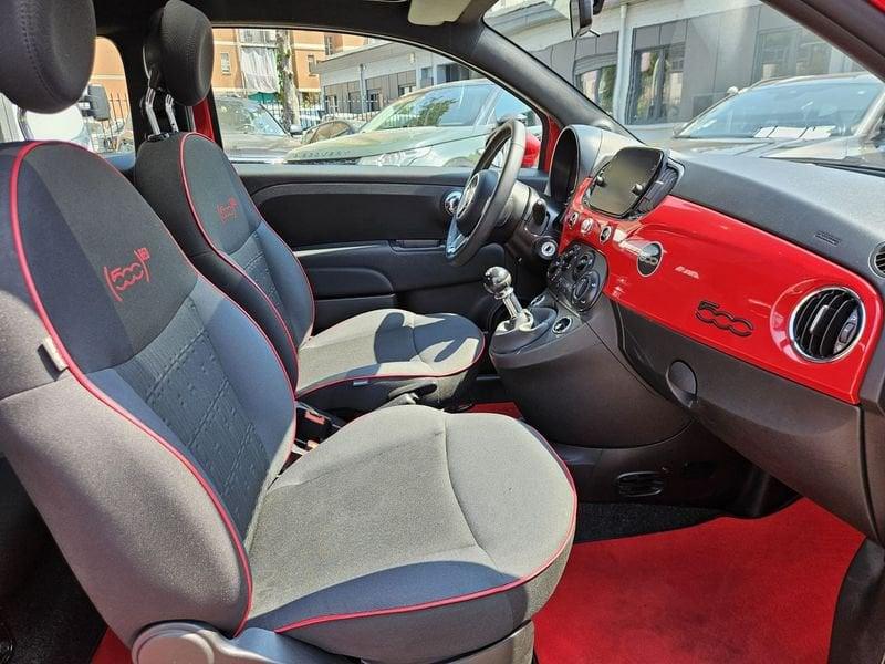 FIAT 500 Hybrid 1.0 70cv Ibrido Red