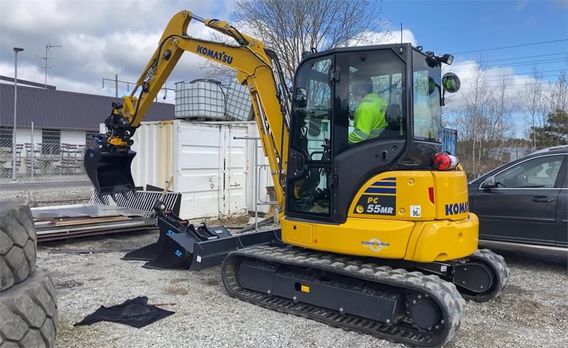 Komatsu PC55MR ,