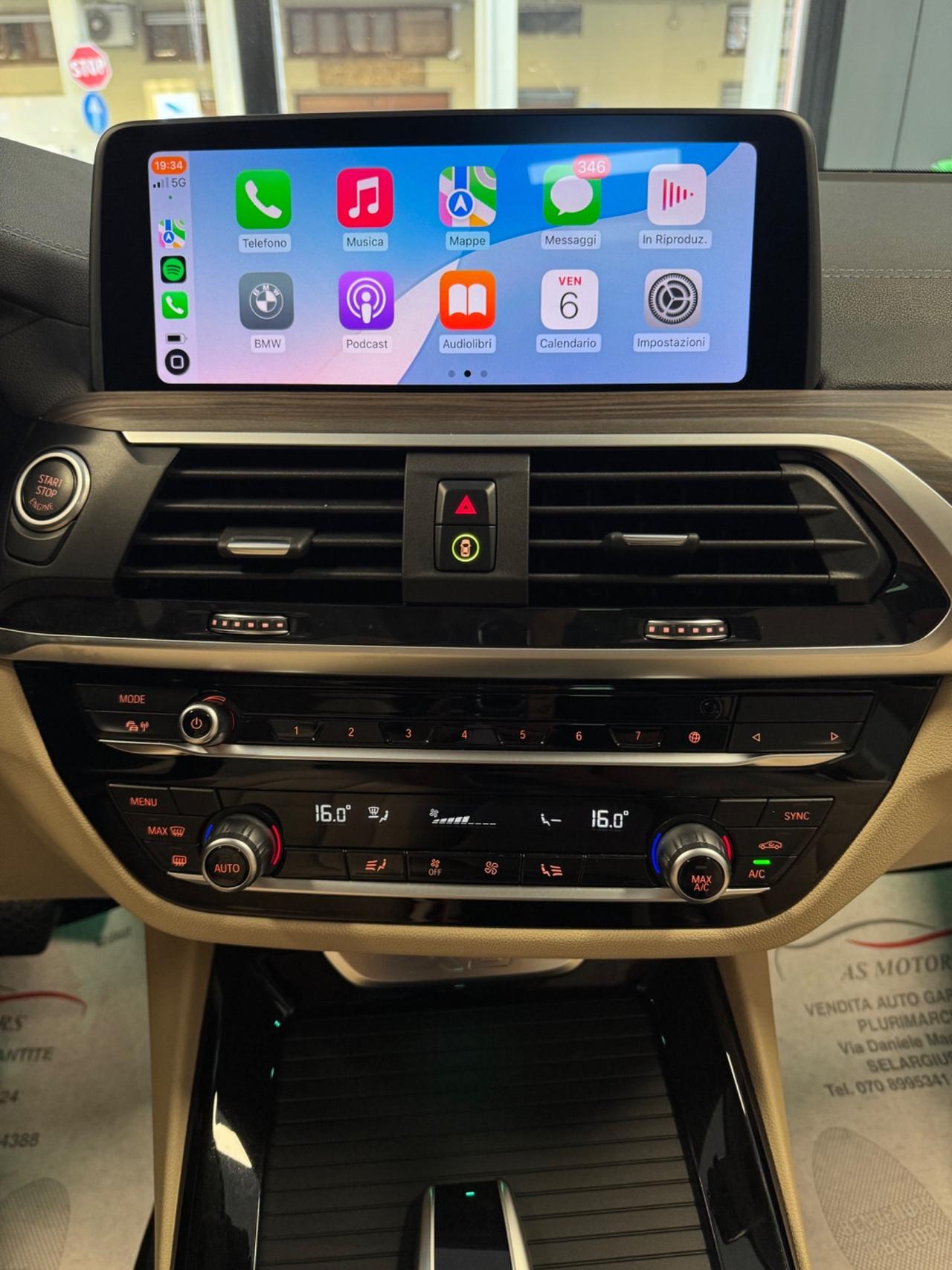 Bmw X3 20D X DRIVE LUXURY LINE TETTO APRIBILE