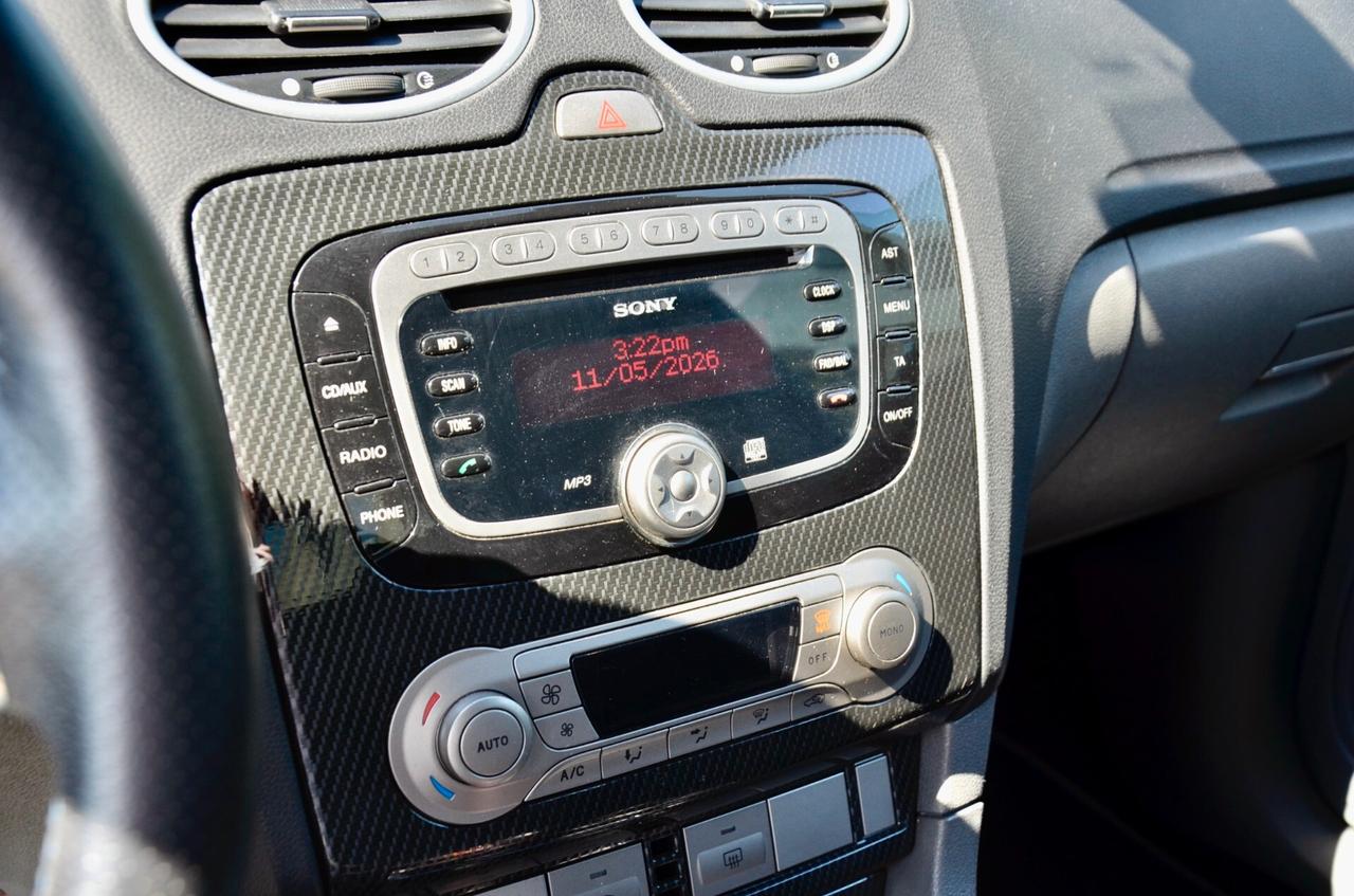 FORD FOCUS 3p 2.5t RS 305cv, UNICOPROPRIETARIO, UFF ITALIANA, TENUTA DA AMATORE, PERMUTE