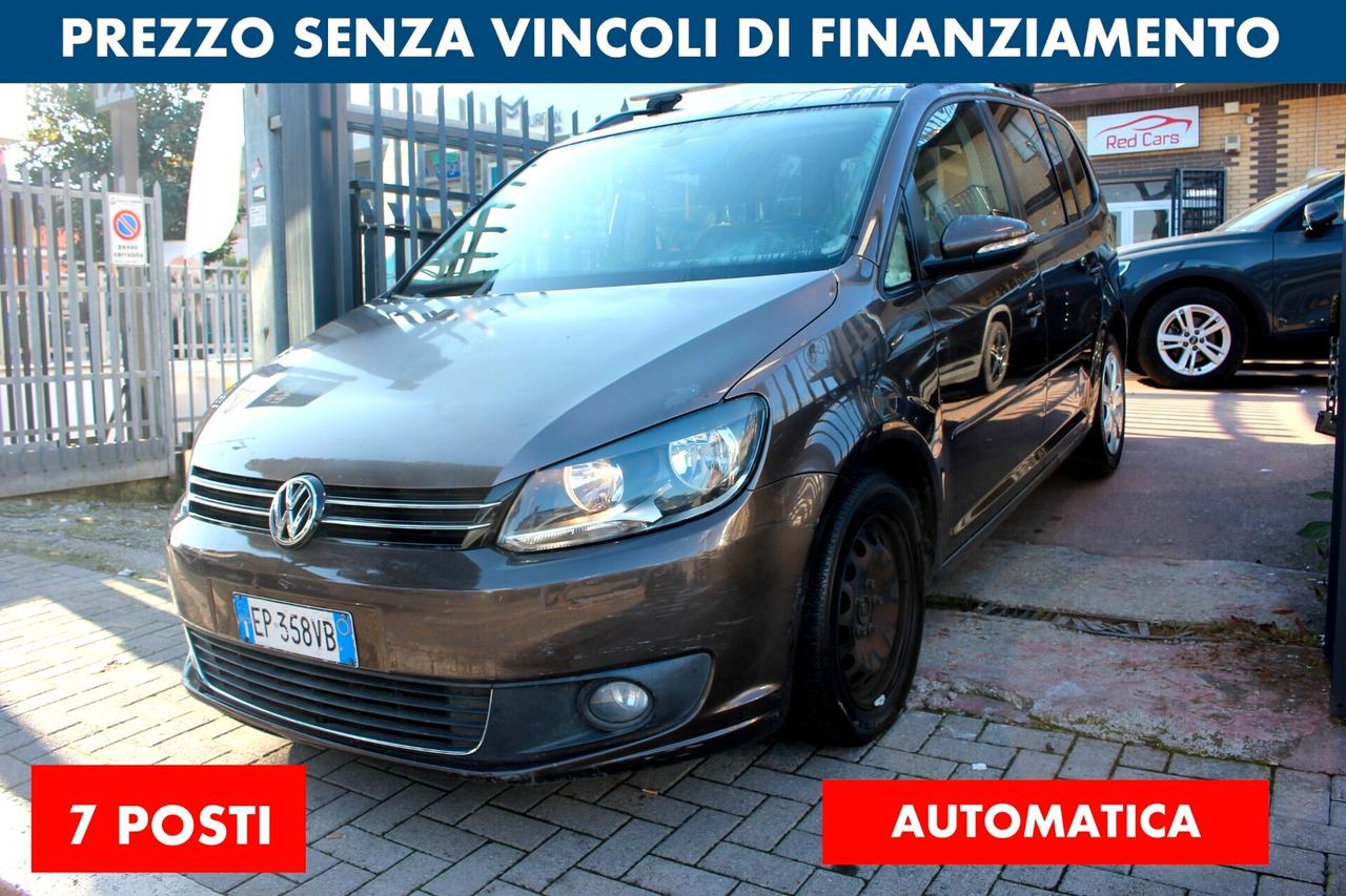Volkswagen Touran 1.6 TDI 7 POSTI REALI AUTOMATICA