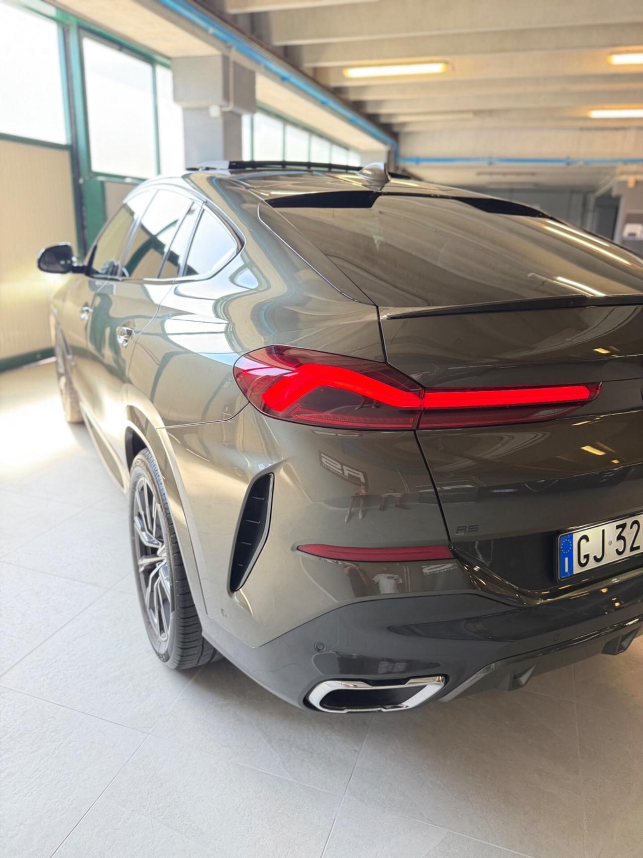 Bmw X6 xDRIVE30d MSPORT EURO6 KMCERT GARANZ UNICOPR