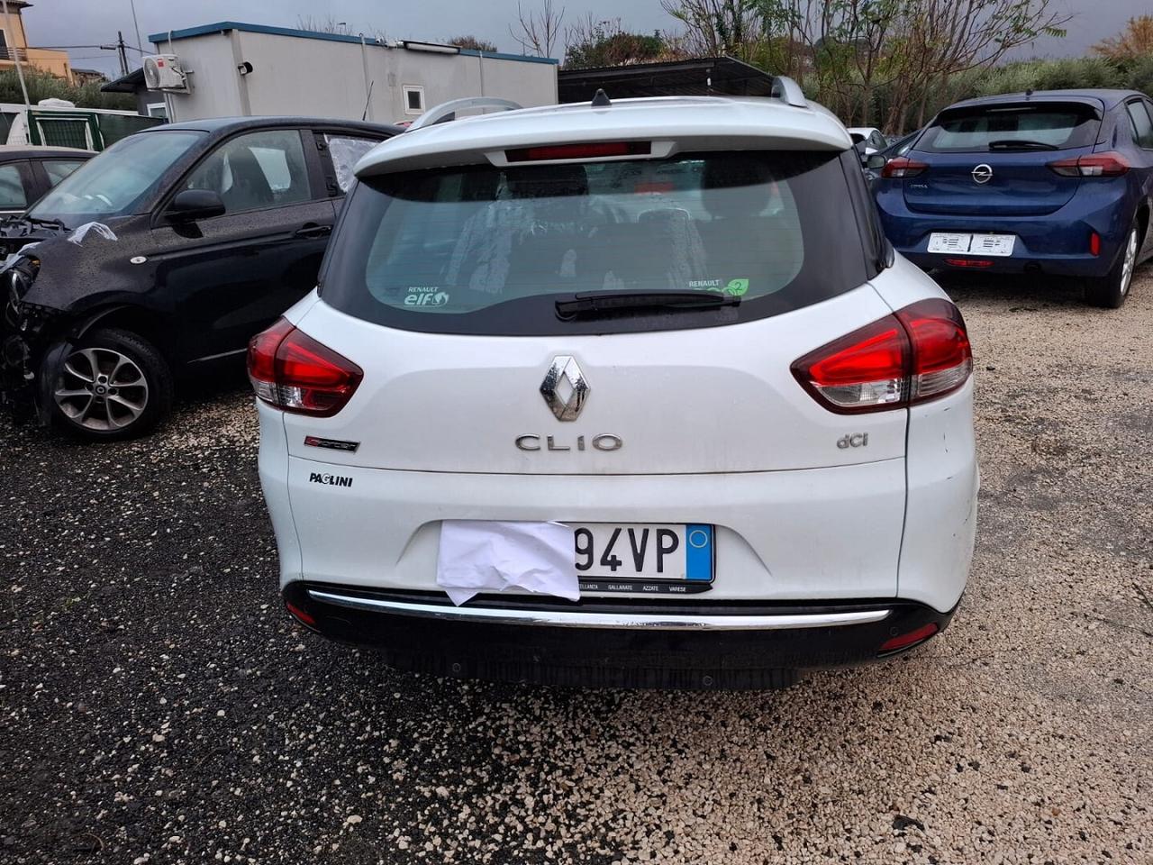RENAULT CLIO SPORTER SPORT SINISTRATA MARCIANTE