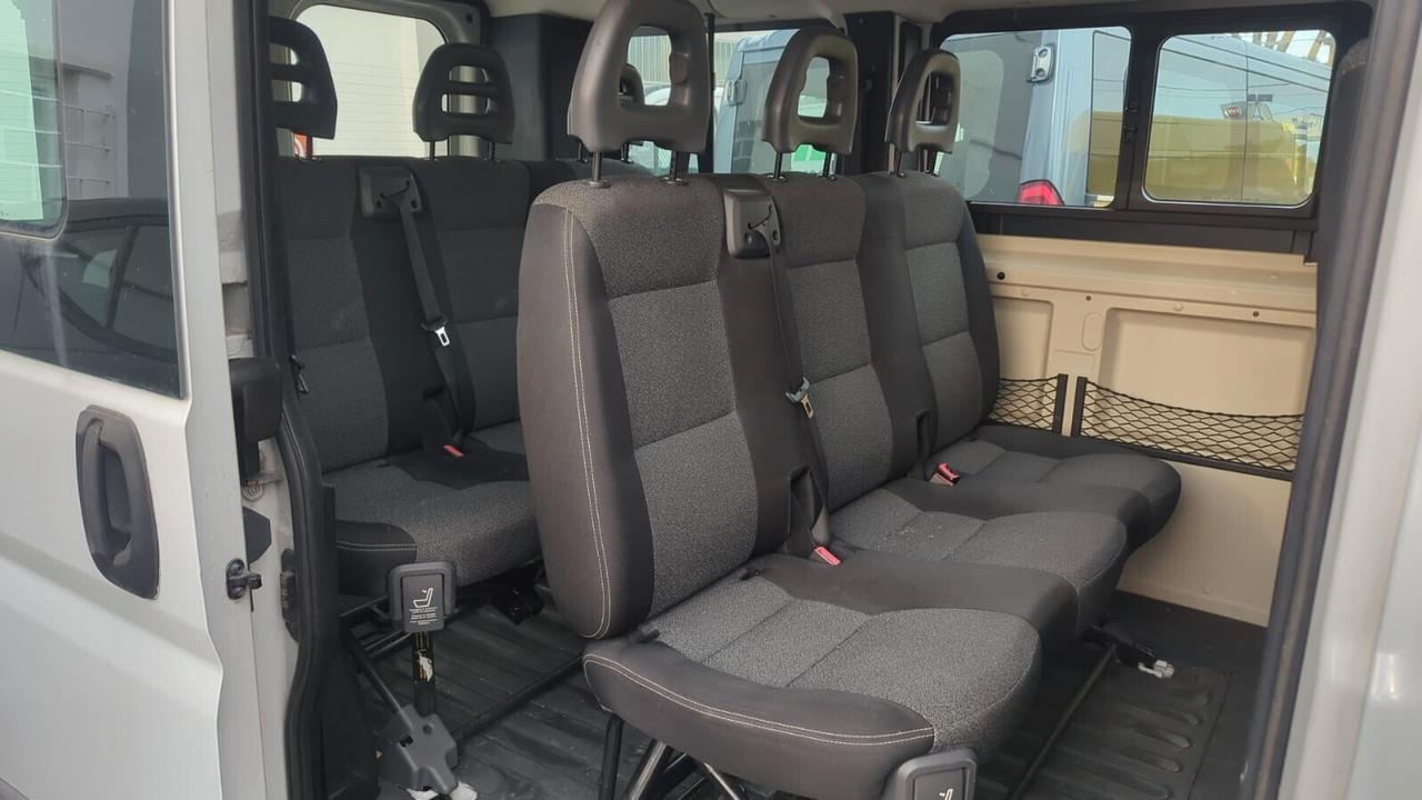 Fiat Ducato 30 2.3 MJT 150CV PC-TN Furgone Semi Vetrato 9 POSTI + IVA