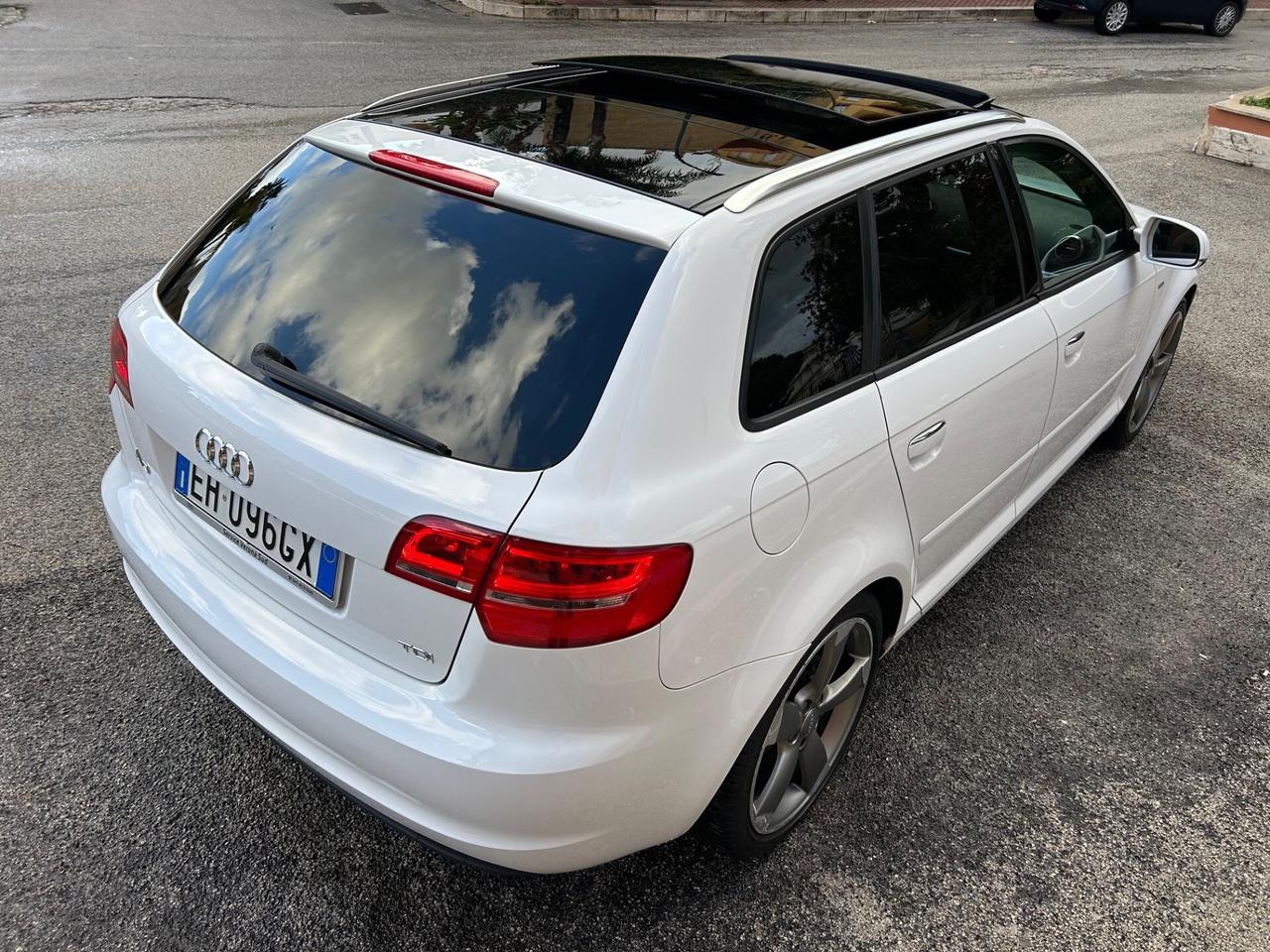 Audi A3 SPB 1.6 TDI Sline tagliandi ufficiali
