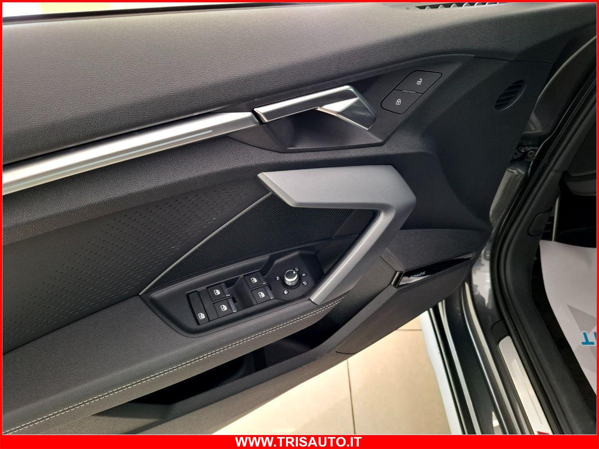 AUDI A3 SPB 35 2.0 Tdi S-tronic S-line Edition (TETTO PANORAMICO+MATRIX)
