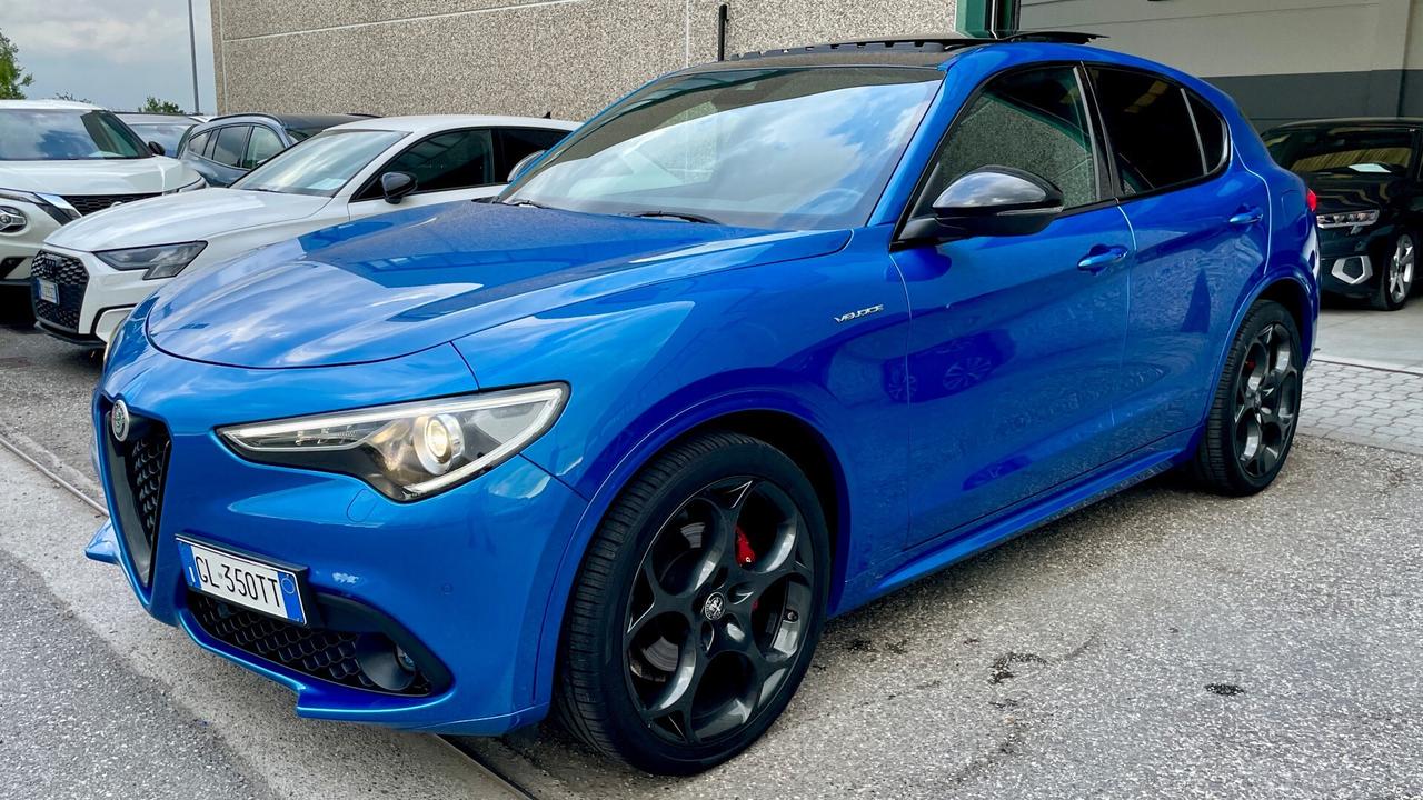 ALFA ROMEO STELVIO 2.2 VELOCE TURBODIESEL Q4 210 CV - TETTO, PELLE, FULL LED