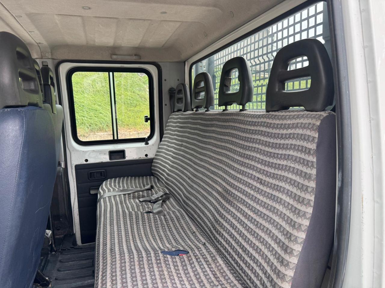 Fiat Ducato 15 2.3 JTD DOPPIA CABINA 7P CASSONE FISSO