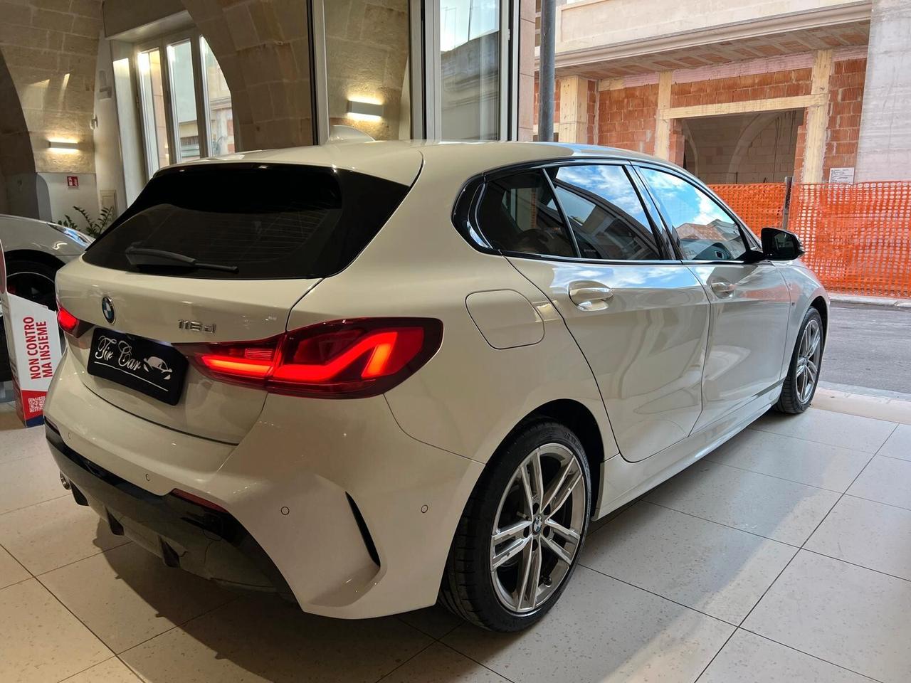 BMW 116D M-SPORT 1.5 116CV PELLE NAVI CAM OK NEOPATENTATI ANNO 2020