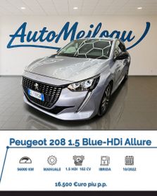 Peugeot 208 BlueHDi 100 Stop&Start 5 porte Allure Pack