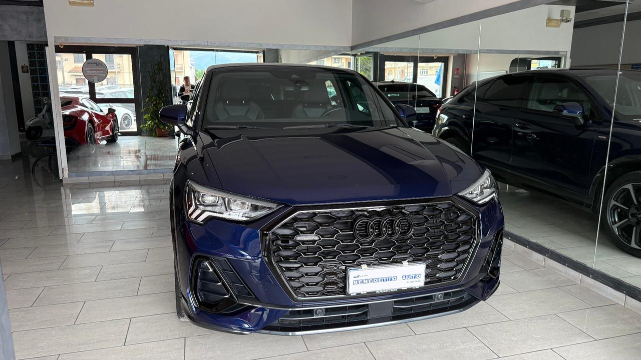 AUDI Q3 SPORTBACK 2.0 TDI QUATTRO S LINE S TRONIC IDENTITY BLACK