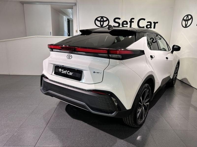 Toyota C-HR C-HR 1.8 HEV LOUNGE + ADVANCED PACK KM 0 WHITE/BLACK