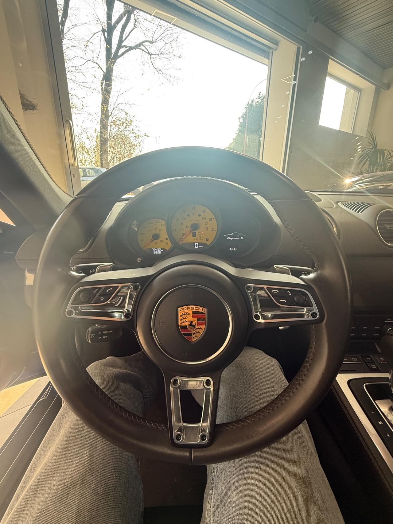 Porsche Cayman S 2.5 BENIZNA ANNO 2018 TUTTA TAGLIANDATA