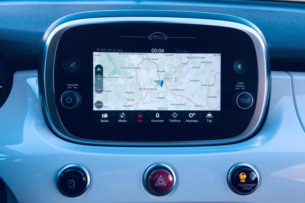 Fiat 500X 1.6 Mj 120 CV Lounge pelle telecamera