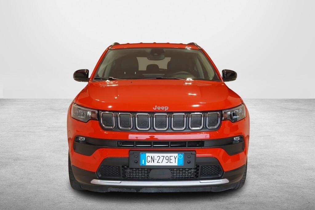 JEEP COMPASS 1.6 M-JET 16V 130CV 6M. 2WD LIMITED ( FARI LED - COCKPIT - ADAPTIVE CRUISE - PELLE - MIRROR - TELECAMERA POST. - CERCHI 18 )