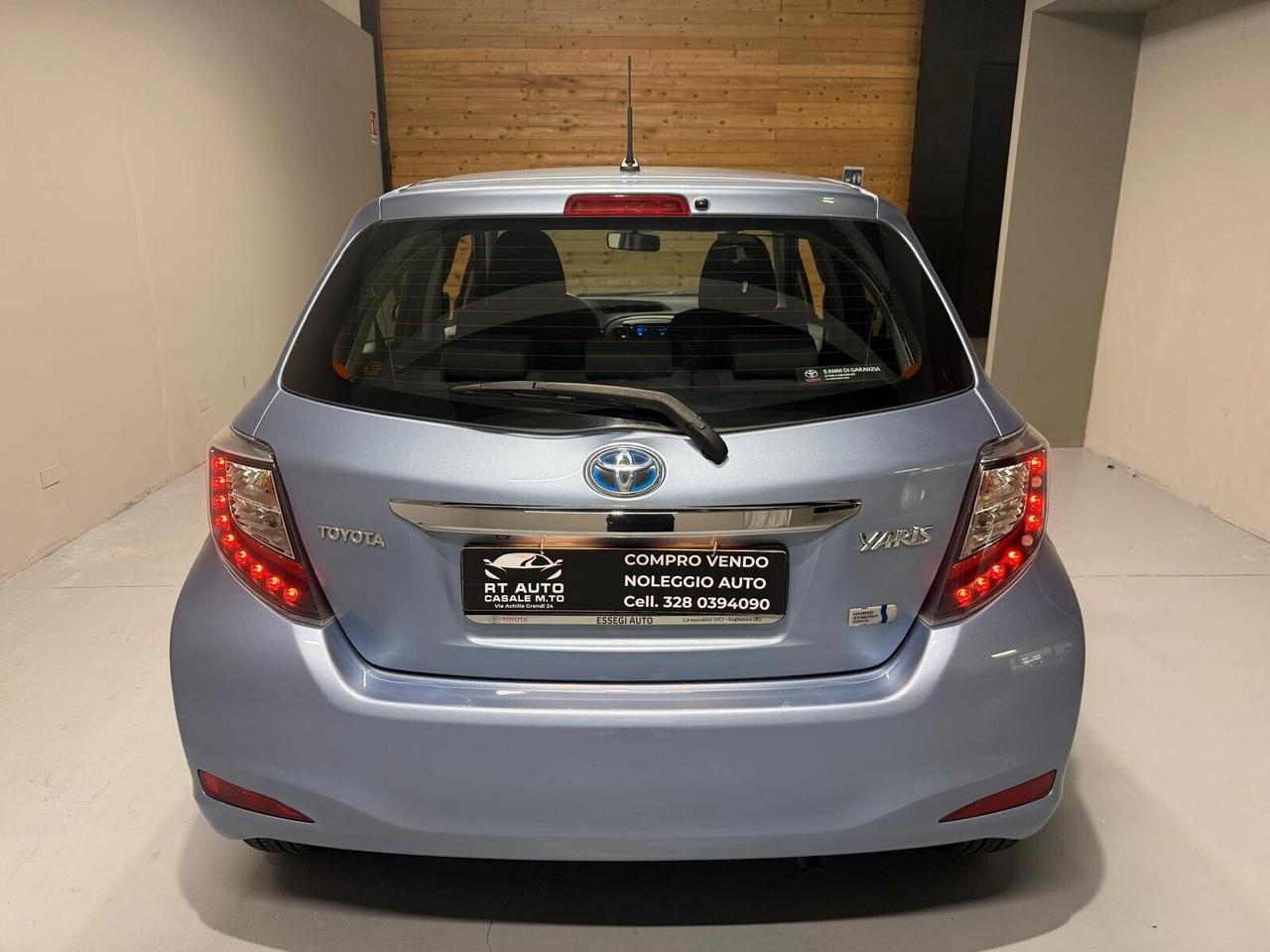 Toyota Yaris 1.5 Hybrid 5 porte Lounge Più