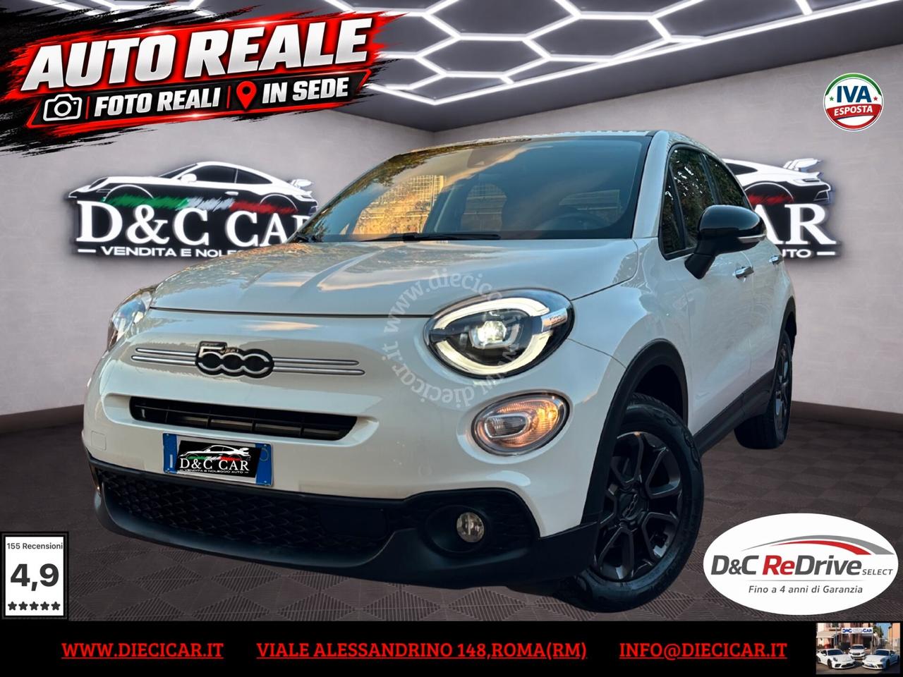 Fiat 500X 1.3 MultiJet 95 CV LED UNIPRO TAGLIANDATA